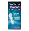 One Touch Lancetas UltraSoft 25 Lancetas