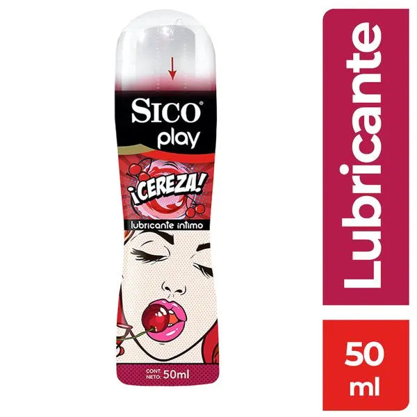 Lubricante Íntimo Sico Cereza 50 ml.