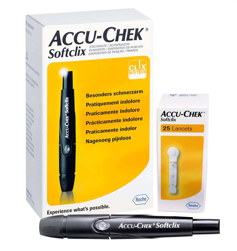 Accu-Chek Softclix Puncionador + 25 Lancetas.