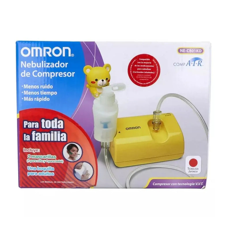 Nebulizador De Compresor Omron Niños C801KD