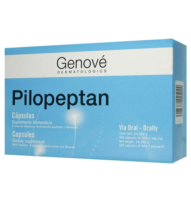 Pilopeptan 650 Mg 60 Cápsulas.