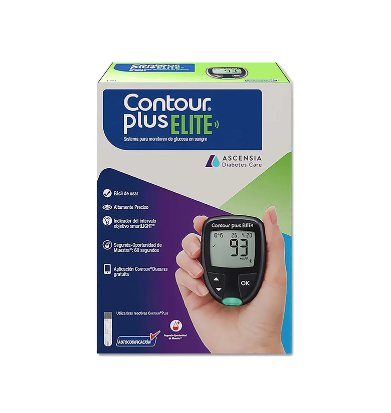 Contour Plus Elite Medidor Glucosa 1 Pieza.