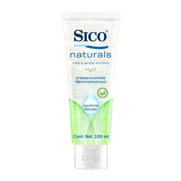 Lubricante Íntimo Sico Natural H2O 100 ml.