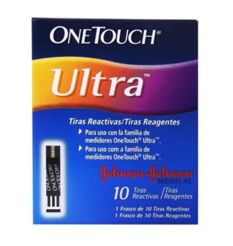 One Touch Ultra 10 Tiras Reactivas