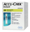 Tiras Reactivas Accu-Chek Instant 25 Tiras.