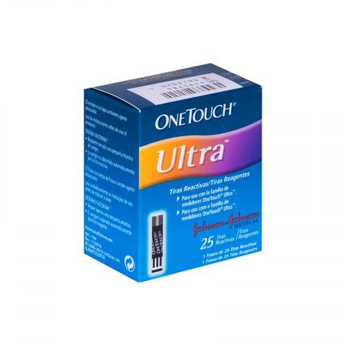 One Touch Ultra 25 Tiras Reactivas