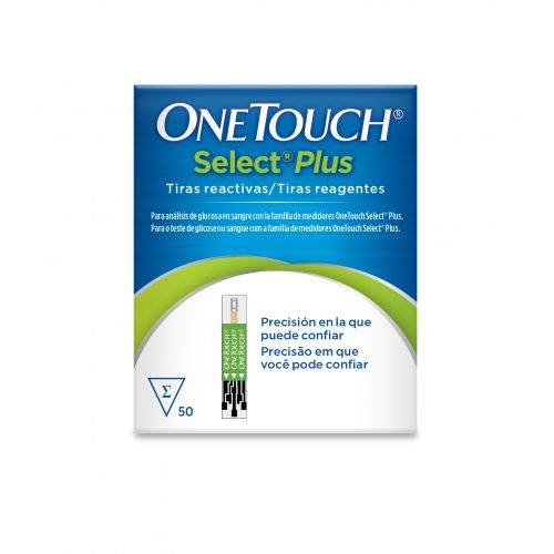 One Touch Select Plus 50 Tiras Reactivas.