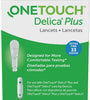 One Touch Delica Plus 100 Lancetas.