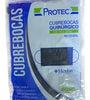 Cubrebocas Desechable Protec 3 Capas Negro 5 Piezas.