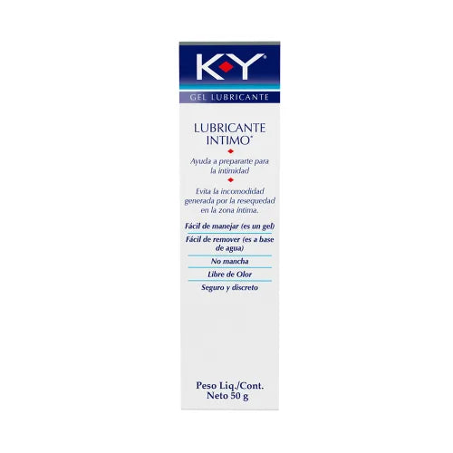 K-Y Gel Lubricante Íntimo 50 G.