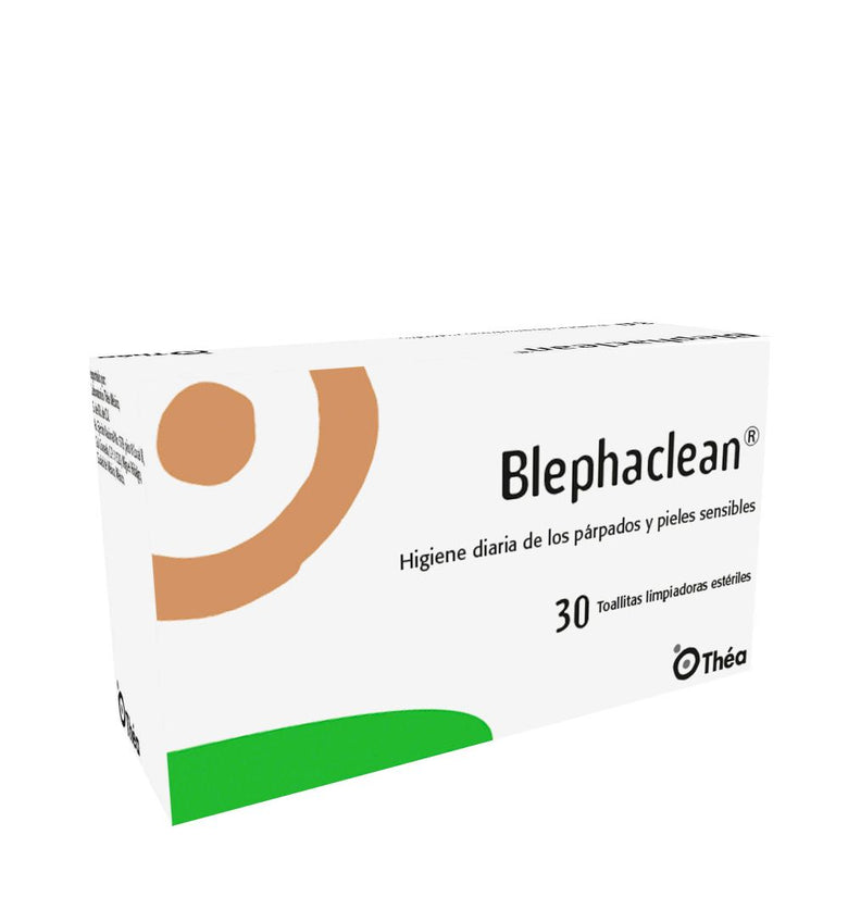 Blephaclean Toallas Limpiadoras Estériles 30 Piezas.